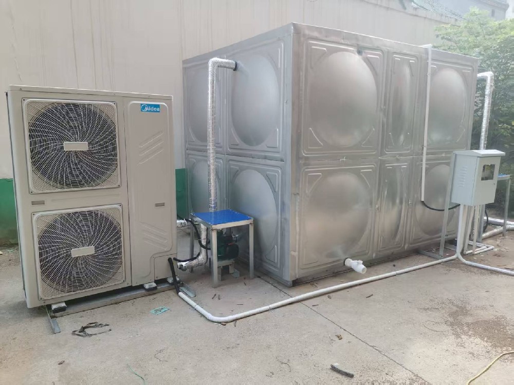 沁陽致遠學校美的空氣能